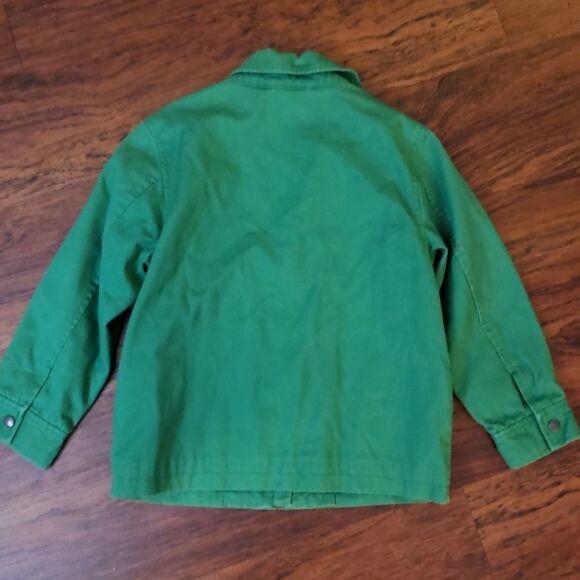 Janie and Jack Green Boys Preppy Casual Trendy Jacket Size 4-5 - Picture 3 of 3